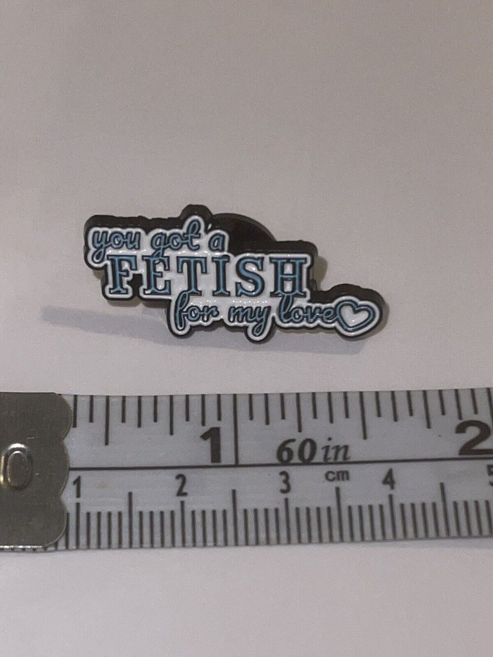 For My Love Thought Bubble Pin Brooch